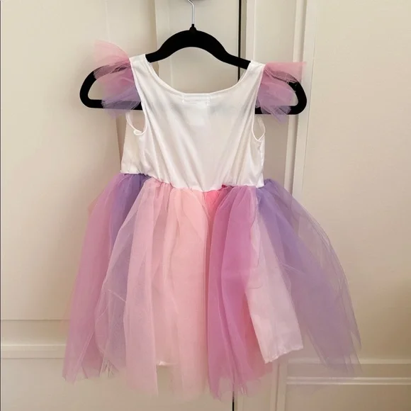 Pottery Barn Kids Unicorn Costume with Pink and Purple Tulle 3T - Picture 4 of 4